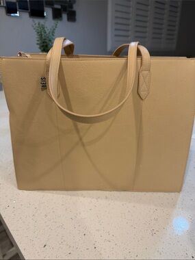 BEIS Beige/Tan Structured Tote